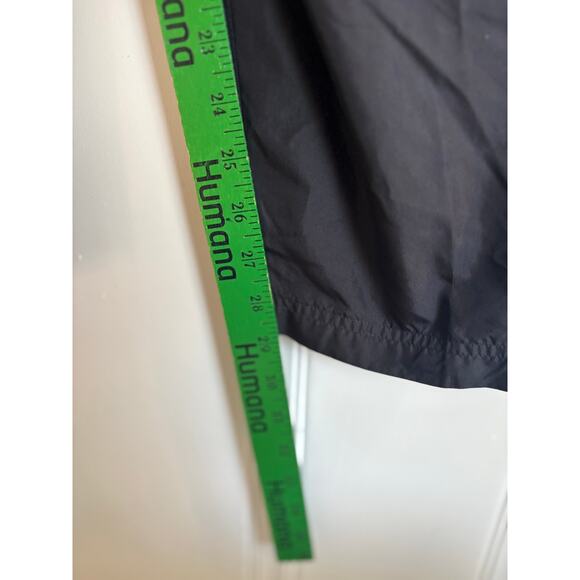 Vintage Adidas 3 Stripe Windbreaker Track Pants Black Mens Large Y2K Soccer - Picture 8 of 8